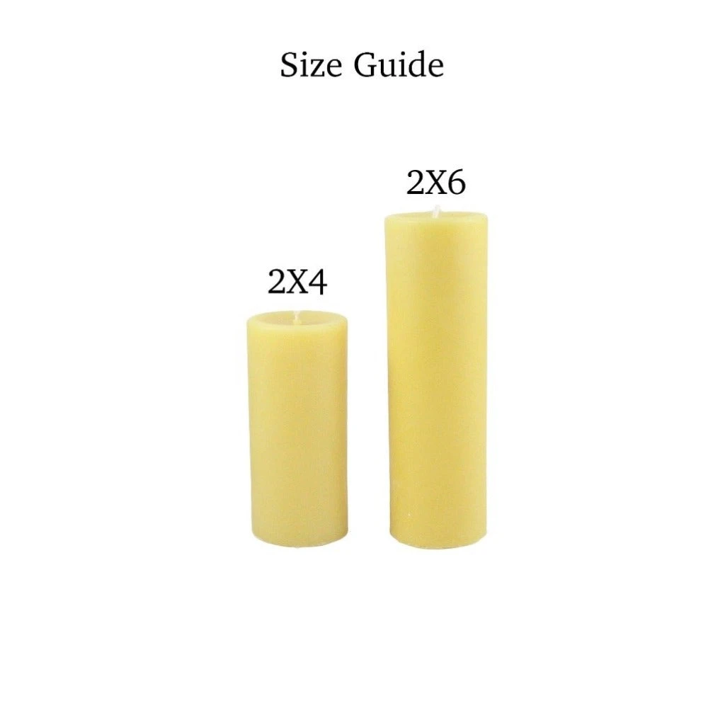 Beeswax Round Pillar Candle 11 Beeswax Round Pillar Candle - Image 9