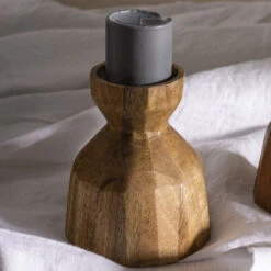 Multi Use Wooden Candle Holder -Household Items Sale 34046 00 2