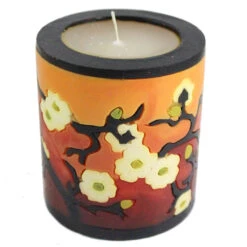 Small Inlay Pillar Candle -Household Items Sale 544300