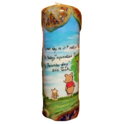 Quote Pillar Candle - "What Day Is It? Asked Pooh "It's Today" Squeaked Piglet "My Favorite Day" Said Pooh" Winnie The Pooh