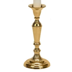 Household Items Sale 22 Brass Taper Candle Holder - 7 Inches