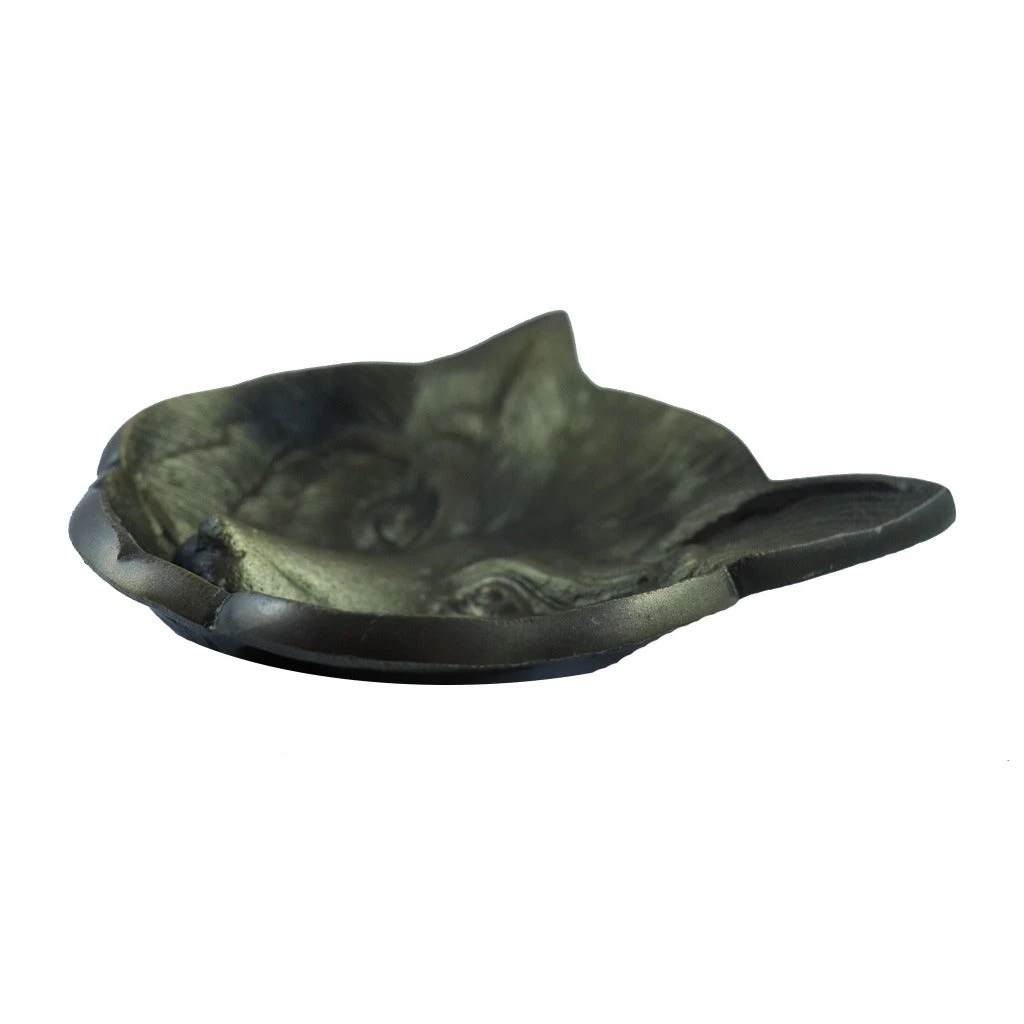 Antique Metal Fox Candle Tray 4 Antique Metal Fox Candle Tray - Image 2