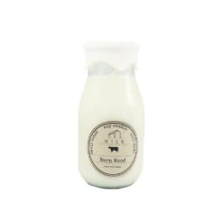 Milk Bottle Soy Wax Scented Jar Candle - 12.5oz -Household Items Sale Barn Wood Milk Scented Soy Wax Jar Candles