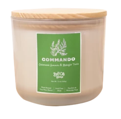 Commando 2-Wick Candle 7 Commando 2-Wick Candle -Household Items Sale COMMANDO CANDLE