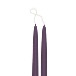 Premium Beeswax Blended Taper Candles - 12 Inches -Household Items Sale Creative Eggplant 1d6f1a24 1b60 42ae 8285 4c49f8929092