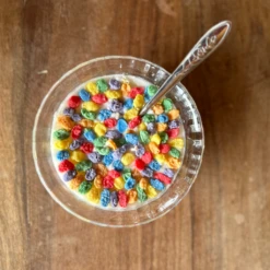 Fruity Pebbles & Soy Wax Soy Milk Cereal Bowl Candle -Household Items Sale FC9F8E28 9F89 4734 8BC3 442CC0044B70