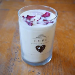 Love Scented Jar Candle - Clove & Patchouli