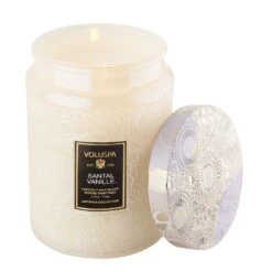 Voluspa Japonica Scented Jar Candle Collection - 18 Ounces -Household Items Sale Santal