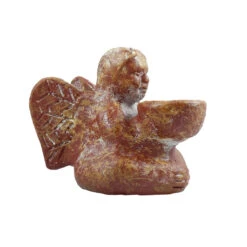 Pottery Circle Of Angels Tea Light Candle Holder -Household Items Sale Single Circle Of Friends Candle Holder