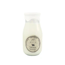 Milk Bottle Soy Wax Scented Jar Candle - 12.5oz -Household Items Sale Tack Room Milk Scented Soy Wax Jar Candles
