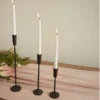 Davina Black Metal Taper Candle Holder -Household Items Sale Untitleddesign 2023 10 05T125146.690