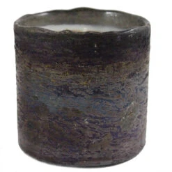 Himalayan Bubbled Glass Tumbler Scented Jar Candle -Household Items Sale Wild Green Fig scented candle