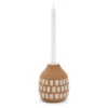 Decorative Terra Cotta Taper Candle Holder 1 Decorative Terra Cotta Taper Candle Holder -Household Items Sale accents8600351