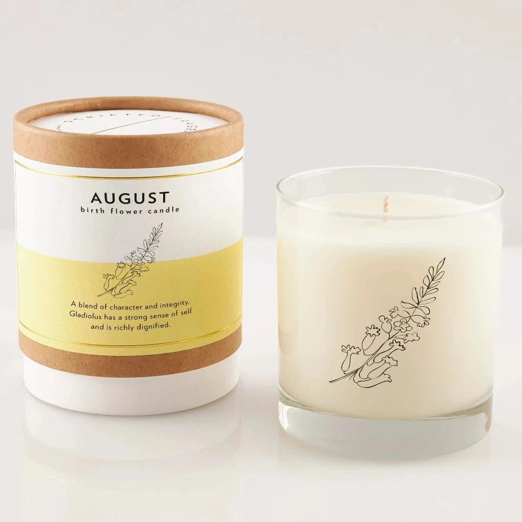 Scripted Fragrance Birth Flower Scented Jar Candle 11 Scripted Fragrance Birth Flower Scented Jar Candle - Image 9