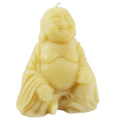Beeswax Sitting Buddha Candle