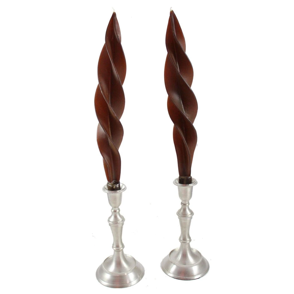 Knorr Beeswax Feather Taper Candle - 12 Inches 4 Knorr Beeswax Feather Taper Candle - 12 Inches - Image 2