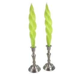 Knorr Beeswax Feather Taper Candle - 12 Inches