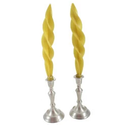 Knorr Beeswax Feather Taper Candle - 12 Inches 22 Knorr Beeswax Feather Taper Candle - 12 Inches -Household Items Sale beeswax feather natural tapers