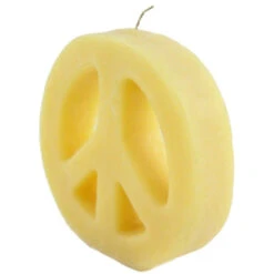 Beeswax Peace Sign Candle 8 Beeswax Peace Sign Candle -Household Items Sale beeswax peace sign candle 2