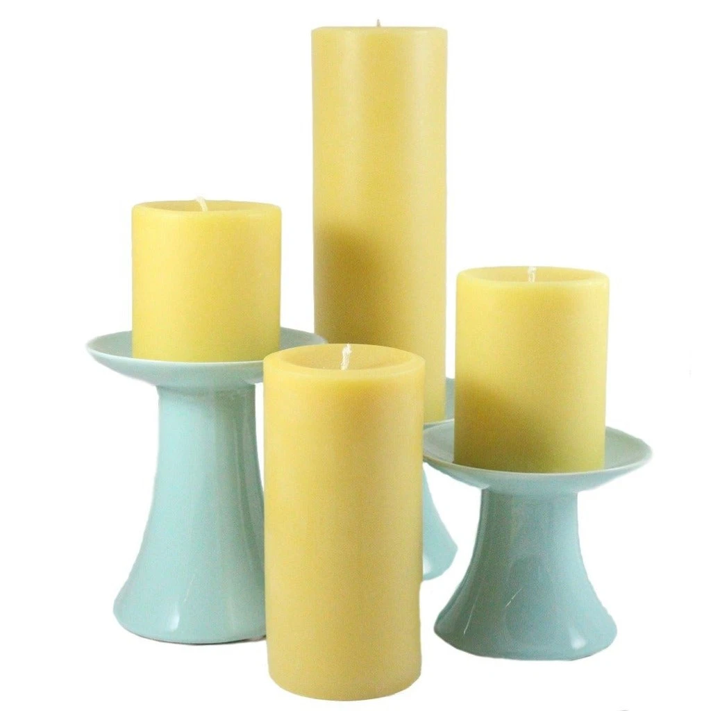 Beeswax Round Pillar Candle 6 Beeswax Round Pillar Candle - Image 4