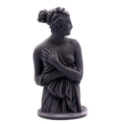 Beeswax & Soy Wax Blended Goddess Pillar Candle -Household Items Sale black godess