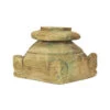 Bleached Capital Pillar Candle Holder -Household Items Sale bleached