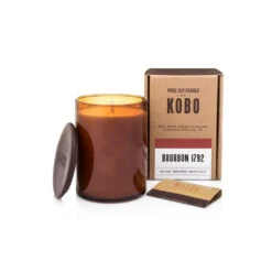 KOBO Woodblock Soy Wax Scented Jar Candles - 15 Ounces