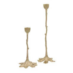 Household Items Sale 26 Brass Misty Tree Taper Candle Holder