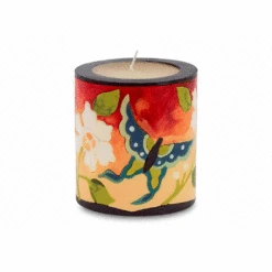 Medium Inlay Pillar Candle -Household Items Sale butterfly orchid web