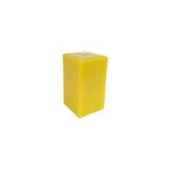 Beeswax Square Pillar Candle -Household Items Sale bwsquare2x3