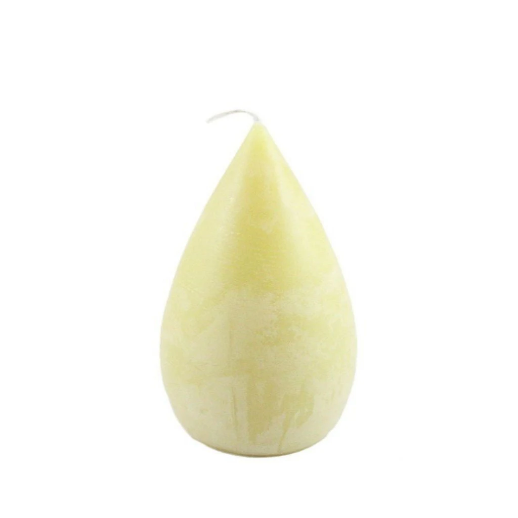 Beeswax Round Teardrop Pillar Candle 5 Beeswax Round Teardrop Pillar Candle - Image 3