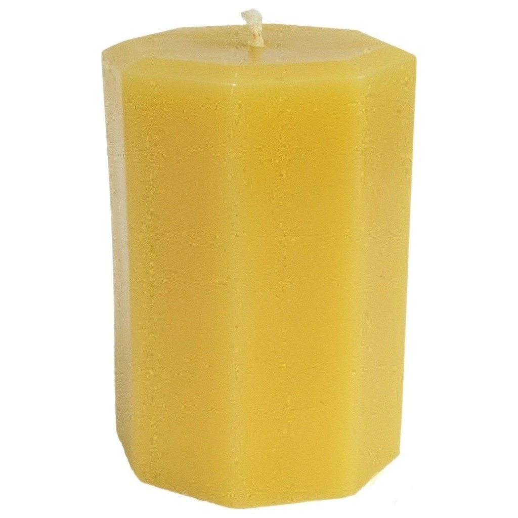 Beeswax Octagonal Pillar Candle 5 Beeswax Octagonal Pillar Candle - Image 3