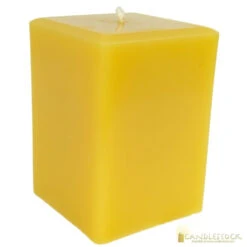 Beeswax Square Pillar Candle