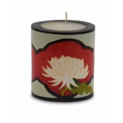 Small Inlay Pillar Candle -Household Items Sale chrysy web aa94eb82 3d76 4434 b687 5f571aa24af3