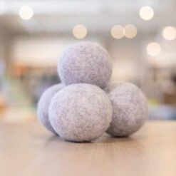 Unscented Wool Dryer Balls (Set Of 3) 9 Unscented Wool Dryer Balls (Set Of 3) -Household Items Sale dryer balls buff city soap