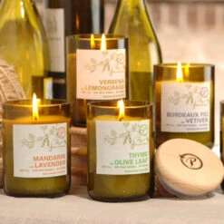 Paddywax Eco Recycled Glass Scented Jar Candle