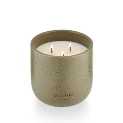 Illume Indoor Outdoor Ceramic Scented Jar Candle - 3 Wick -Household Items Sale eucalyp a86e406b 36ab 4230 a07b cea9dd1dc8a4