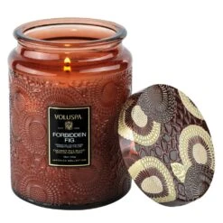 Voluspa Japonica Scented Jar Candle Collection - 18 Ounces -Household Items Sale forbiddenfig