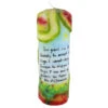Quote Pillar Candle - "God, Grant Me The Serenity To Accept Things That I Cannot Change, Courage To Change The Things I Can, And The Wisdom To Know The Difference" Serenity Prayer -Household Items Sale god grant me quote candle