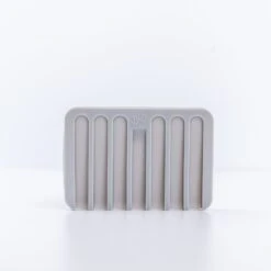 Grey Silicone Soap Dish -Household Items Sale grey silicone soap dish buff city soap 2