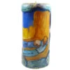 Van Glow Painted Veneer Pillar Candle - Haystacks -Household Items Sale haystacks van glow candle