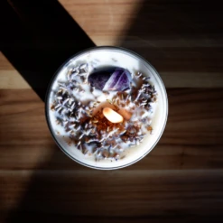 Healing Scented Jar Candle - Lavender And Sage