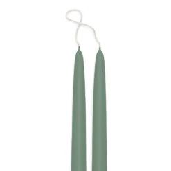 Premium Beeswax Blended Taper Candles - 24 Inches -Household Items Sale holly green creative
