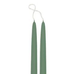 Premium Beeswax Blended Taper Candles - 12 Inches -Household Items Sale hunter green creative a5f9f360 8682 4eac be28 1c85f209c12f