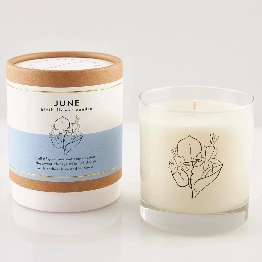 Scripted Fragrance Birth Flower Scented Jar Candle 9 Scripted Fragrance Birth Flower Scented Jar Candle - Image 7