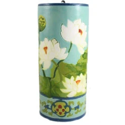 Large Inlay Pillar Candle -Household Items Sale large lotus pillar candle 545100