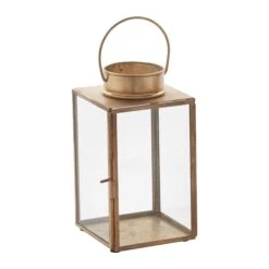 Metal And Glass Tea Light Candle Lantern -Household Items Sale large 11b9ab69 4dd8 4721 83ed 1f19bba797d6