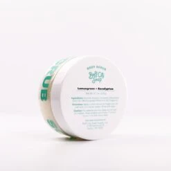 Lemongrass + Eucalyptus Body Scrub -Household Items Sale lemongrass eucalyptus body scrub buff city soap 4