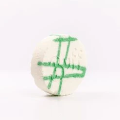 Lemongrass + Eucalyptus Shower Steamer -Household Items Sale lemongrass eucalyptus shower fizzy buff city soap 4