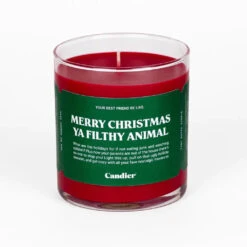 Ryan Porter Scented Jar Candles - Holiday Collection -Household Items Sale merrychristmasyafiltyanimal